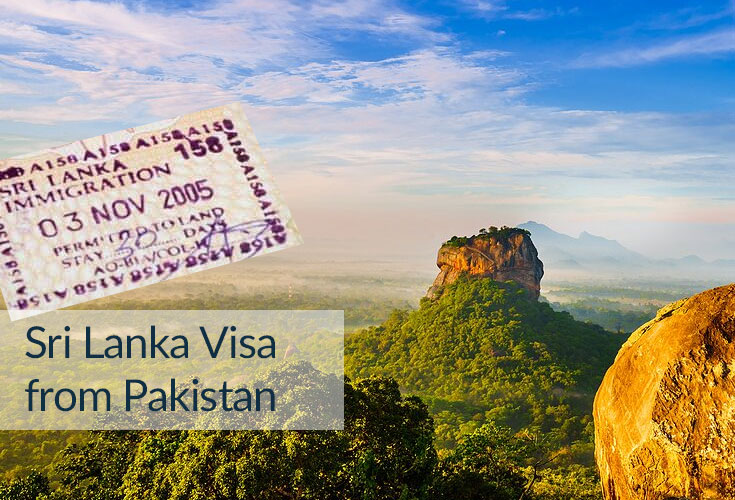 visit visa for sri lanka for pakistani